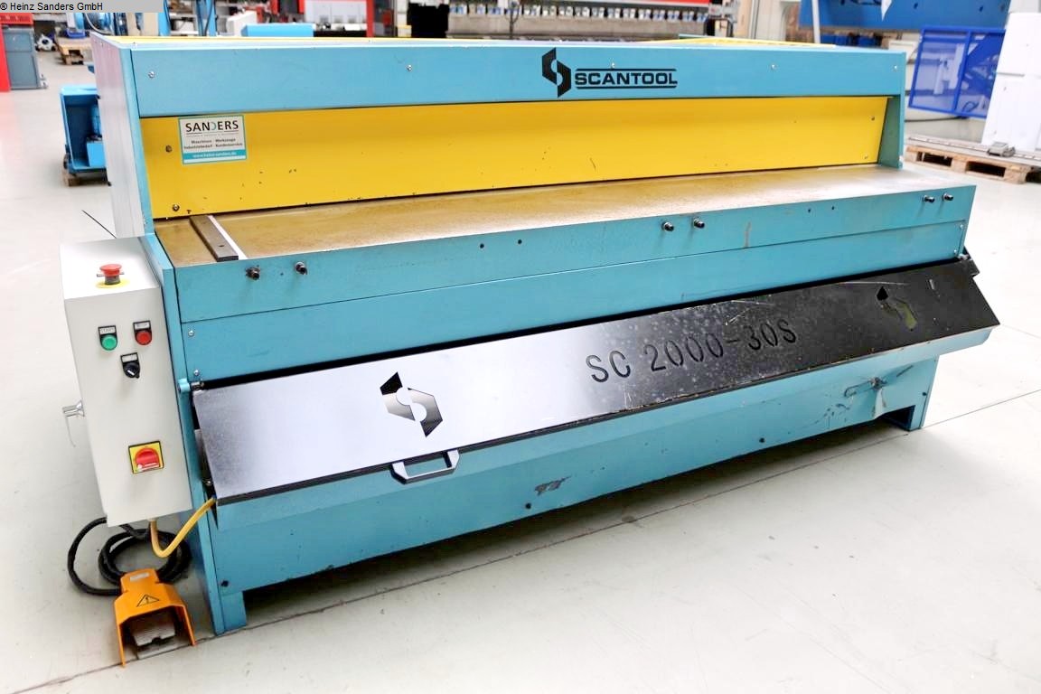 SCANTOOL SC 2000-30 S, Metallbearbeitungsmaschinen, Blechbearbeitung / Scheren / Biegen / Richten, Tafelschere - mechanisch