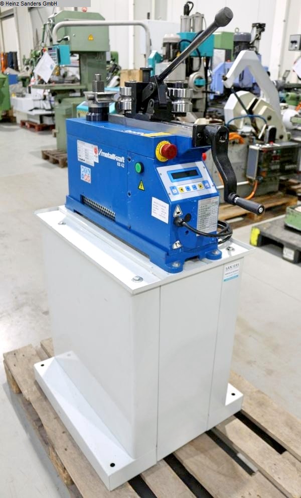 METALLKRAFT RB 42, Metallbearbeitungsmaschinen, Blechbearbeitung / Scheren / Biegen / Richten, Rohrbiegemaschine