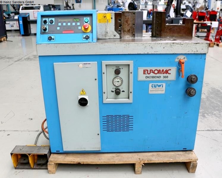 EUROMAC DIGI 360, Metallbearbeitungsmaschinen, Blechbearbeitung / Scheren / Biegen / Richten, Biegemaschine horizontal