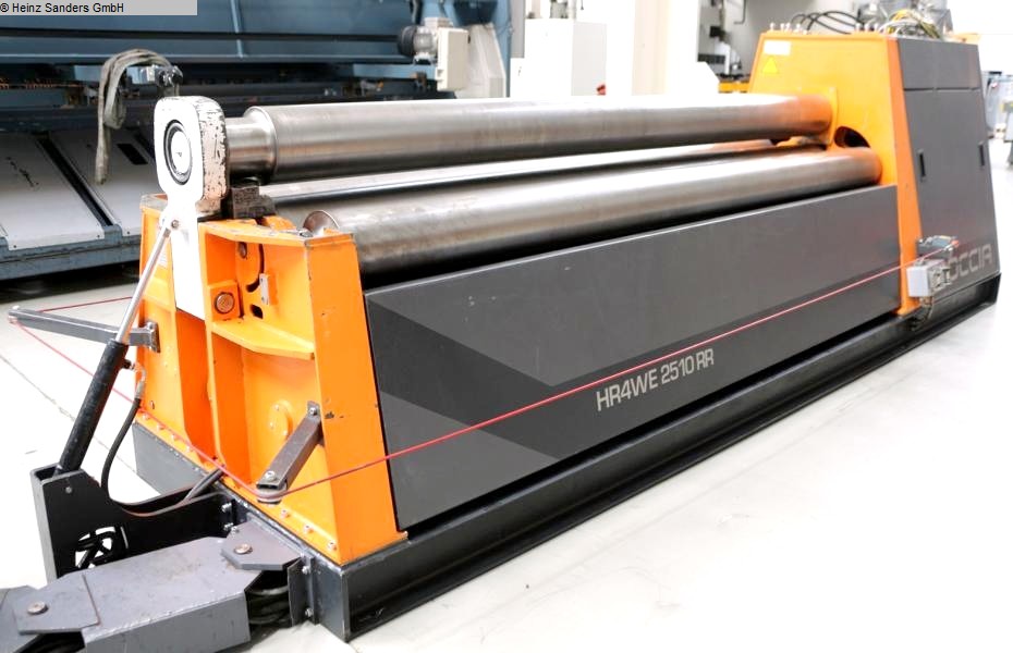 ROCCIA HR4WE 2510, Metallbearbeitungsmaschinen, Blechbearbeitung / Scheren / Biegen / Richten, Blechbiegemaschine - 4 Walzen