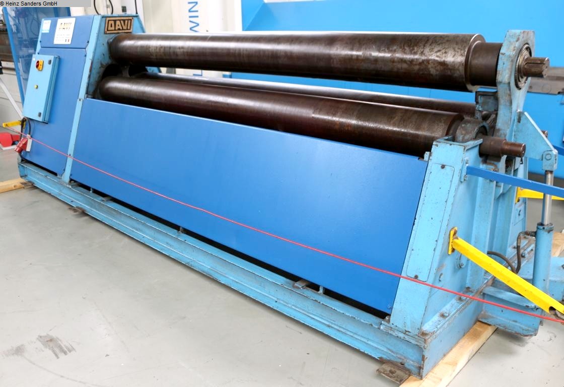 DAVI MCO 2522, Metallbearbeitungsmaschinen, Blechbearbeitung / Scheren / Biegen / Richten, Blechbiegemaschine - 3 Walzen