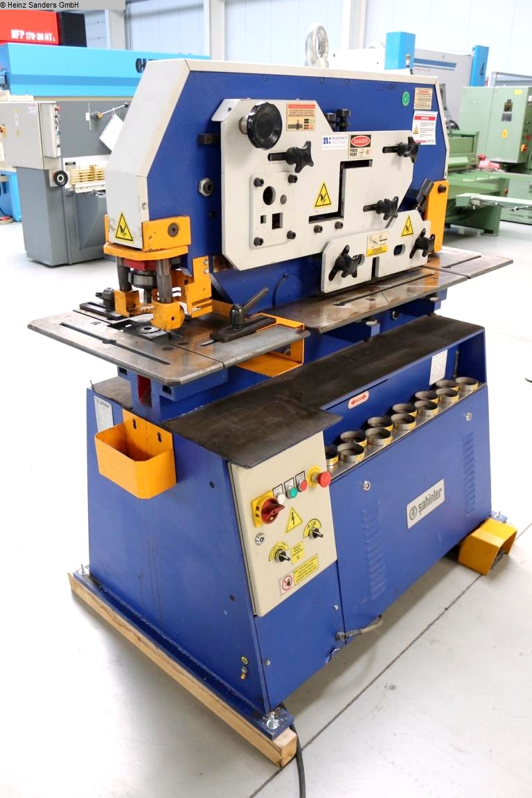 SAHINLER HKM 60, Metallbearbeitungsmaschinen, Blechbearbeitung / Scheren / Biegen / Richten, Profilstahlschere