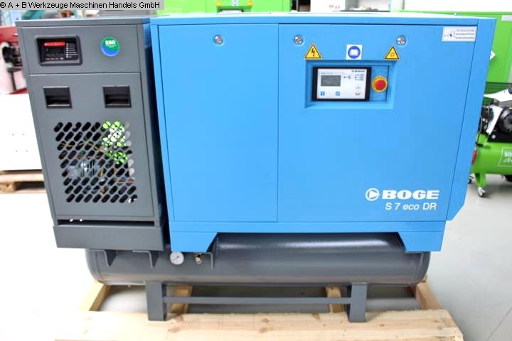 BOGE S7 ECO DR - 10 bar, Maschinenzubehör, Maschinenzubehör etc., Schraubenkompressor