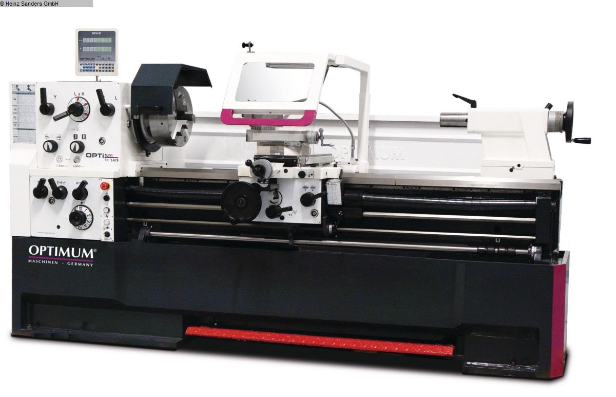OPTIMUM  OPTIturn TH 5620D, Metal Processing, Lathes, lathe-conventional-electronic