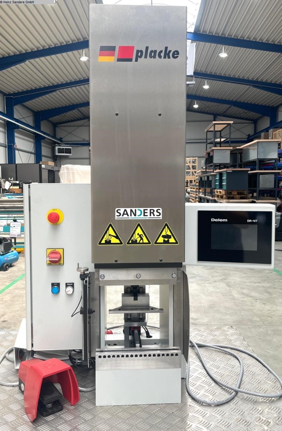 PLACKE EQPB-2 BabyPress 6,2t x 285 mm, Metal Processing, Sheet metal working / shaeres / bending, Hydr. pressbrake