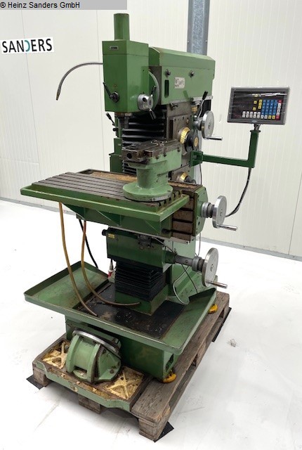 KNUTH WF 1, Metal Processing, Milling machines, Universal Milling Machine