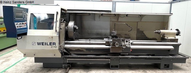 WEILER E 70 x 3000, Metal Processing, Lathes, CNC Lathe