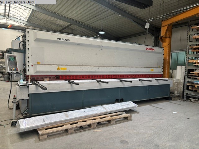 DURMA VS 6006, Metal Processing, Sheet metal working / shaeres / bending, Plate Shear - Hydraulic