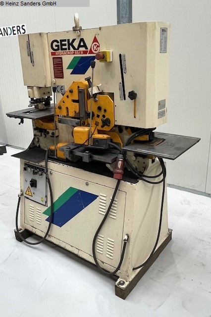 GEKA HYDRACROP 55 A, Metal Processing, Sheet metal working / shaeres / bending, Section Steel Shear