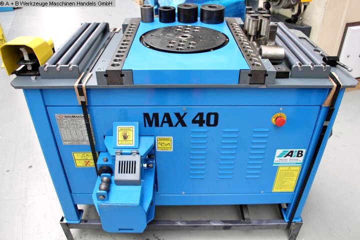 A+B FASTECH MAX 40, Metal Processing, Sheet metal working / shaeres / bending, Reinforced Steel - Bending Machine