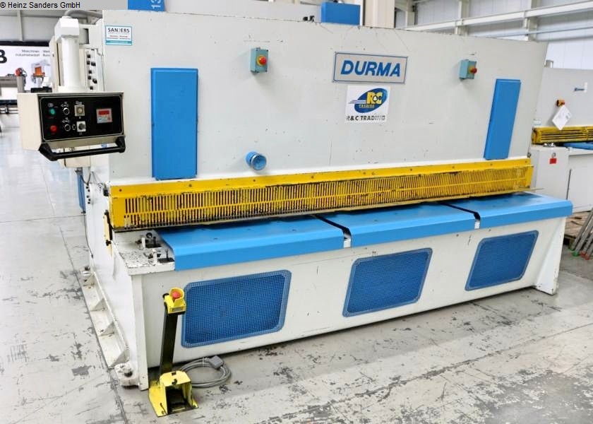 DURMA DHGM 3013, Metal Processing, Sheet metal working / shaeres / bending, Plate Shear - Hydraulic